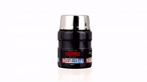 Thermos Stainless King Food Flask, 470ml Capacity - Sleek Multi- Purpose Flask for Daily Food Prep - Durable Stainless Steel with Classic Midnight Blue Finish - Ideal for On-The-Go Meals & Drinks