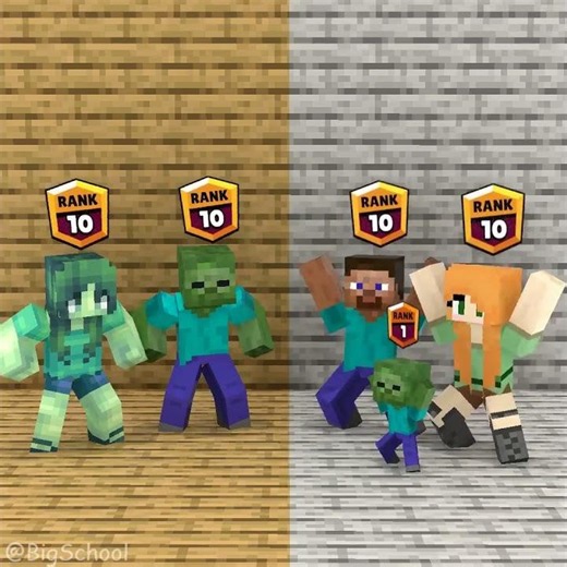 Which family do you love more? The Zombie Family or the Steve Family?