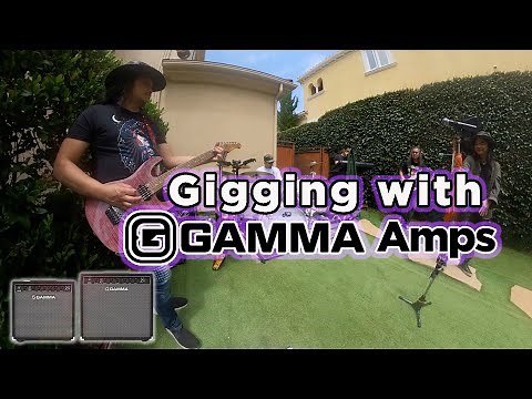 Gigging with GAMMA Amps! In depth demo G25 and G50 Guitar Amplifier Combo Practice/Rehearsal/Gigs