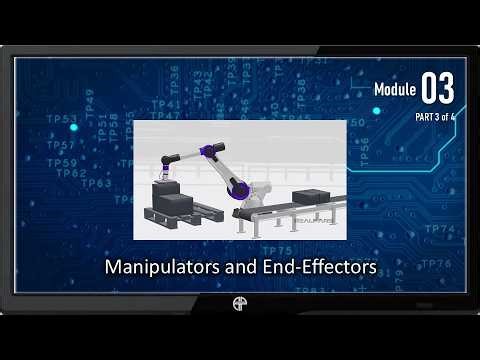 ROBOTICS TECHNOLOGY #3: Manipulators and End-Effectors (Part 3 of 4)