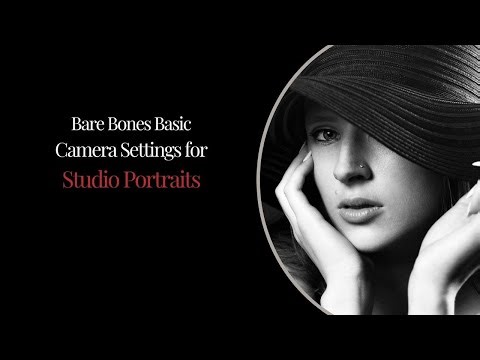 Studio Portraits Made Simple | Essential Camera Settings for Beginners #studio #learnphotography