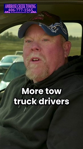 Shocking Fact: Tow Truck Drivers Face More Roadside Danger Than EMTs. #TowTruckSafety #MoveOver #RoadsideAssistance #SlowDownMoveOver #TowingLife #RoadSafety | Ambrose Creek Towing LLC