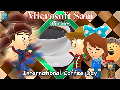 Microsoft Sam's International Coffee Day