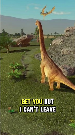 The Brachiosaurus vs The Silly Little Bird 😂 | Dinosaur Life Roblox