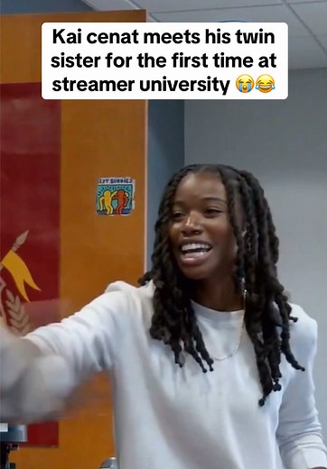 Kai Cenat Meets His Twin Sister at Streamer University