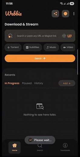 Download a Magnet Link 🧲 using Webbie