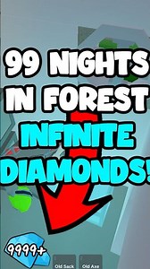 💎 99 Nights in the Forest Script – INFINITE DIAMONDS (NEW)