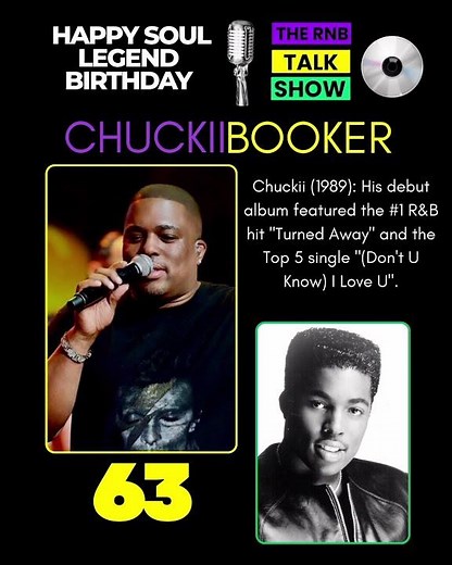 Happy Soul Legend Birthday Chuckii Booker