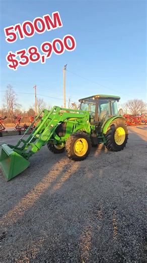 JD 5100M Pre Def 100 HP Tractor for Sale