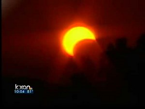 Solar eclipse tonight
