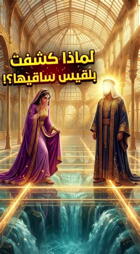 قصة ملكة سبأ وسليمان والصرّح الزجاجي