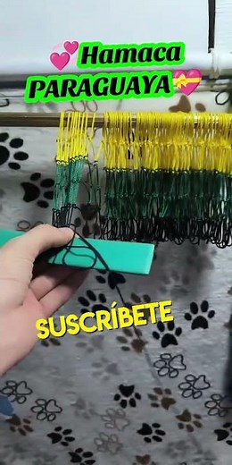 Hamaca paraguaya 🧶✨ | 80 vueltas paso a paso #diy #hechoamano