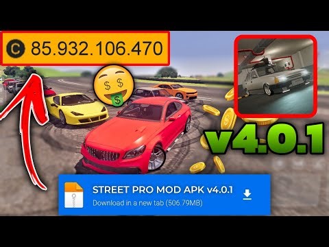 STREET PRO MOD APK 4.0.1 DINHEIRO INFINITO ATUALIZADO VIA MEDIAFIRE TODOS OS CARROS DESBLOQUEADOS 🤑