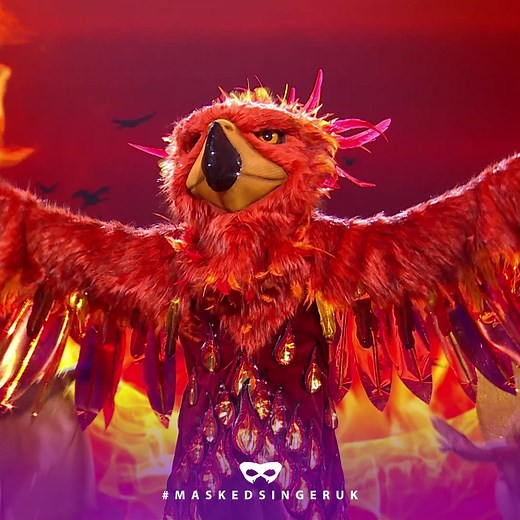 17K views · 139 reactions |  #Phoenix set the ROOF ON FIRE with that performance!!! 襁 #MaskedSingerUK ✨ | The Masked Singer UK | Facebook