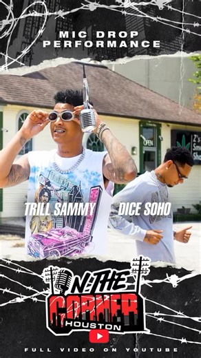 @fromtheblockperformancee on Instagram: "🚦🔥 Houston stand up! We on the corner with @trillsammy & @dicesoho performing “Got Me Started” — whole city lit! 🌆💯"