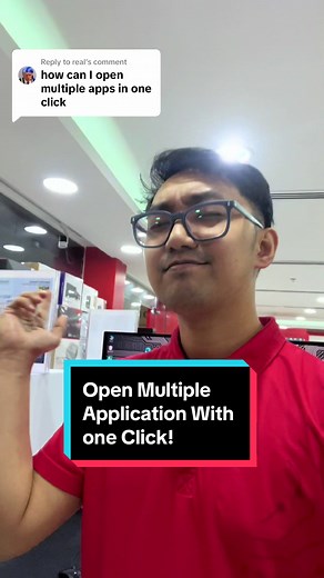Open Multiple Applications With One Click!