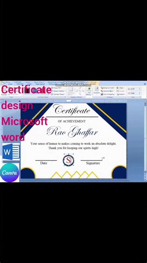 Computertips28 on Instagram: "Certificate Kaise Banaye | MS Word Certificate Banane Ka Tarika (Step by Step) certificate kaise banaye certificate banane ka tarika ms word certificate certificate design professional certificate Is video mein hum aap ko certificate kaise banaye MS Word mein step by step sikhayenge. Ye certificate banane ka tarika students, institutes aur online courses ke liye best hai. Topics covered: ✔ Certificate kaise banaye ✔ Certificate banane ka tarika ✔ MS Word certificate