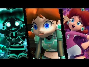 Mario Strikers Evolution of Daisy 2005 - 2022 (All Animations) Wii, Gamecube & Nintendo Switch