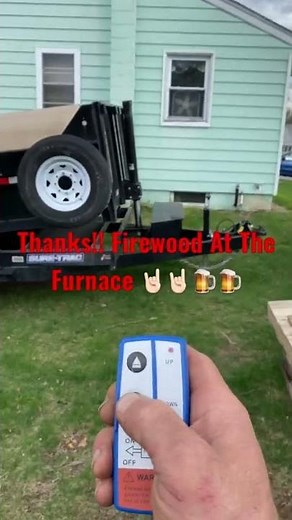 Wireless remot for the Sure-Trac dump trailer🤘🏻🤘🏻🍺🍺