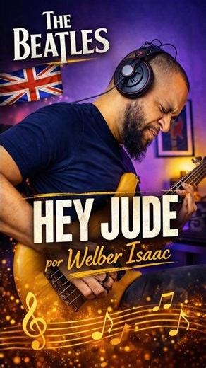 HEY JUDE | Contrabaixo #bass #musica #beatles