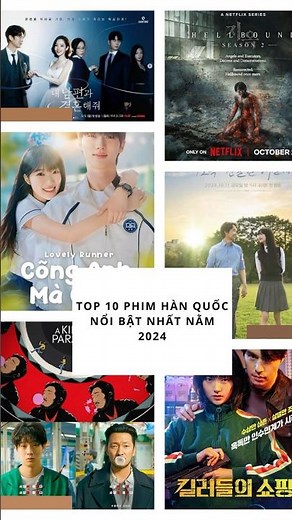 TOP 10 BỘ PHIM HÀN QUỐC NỔI BẬT NHẤT NĂM 2024 BẠN KHÔNG NÊN BỎ LỠ