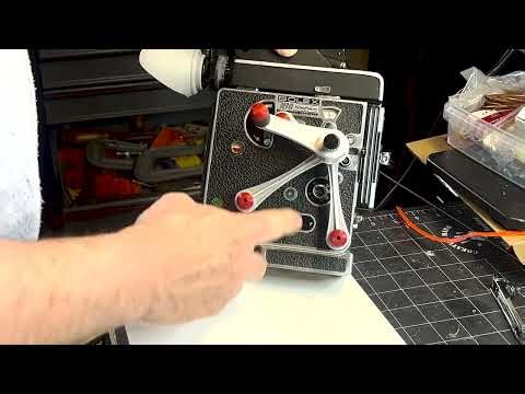 Bolex "Wild Crank" for 16mm hand cranked exposure experiments