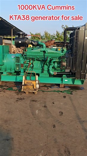 1000KVA Cummins KTA38 Generator for Sale