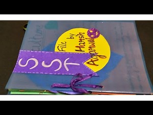 62: SST Project file for class 9 n 10 💟 ||Project file ||Divya's art gallary