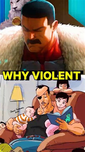 The SECRET to Viltrumites Violence #violent #viltrumite