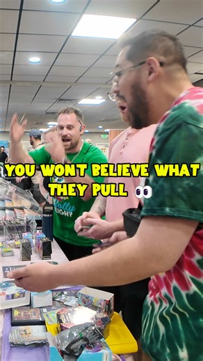 You Won't Believe What They Pulled! 👀 #vendorPOV #pokemoncards #pokemontcg #destinedrivals #journeytogether