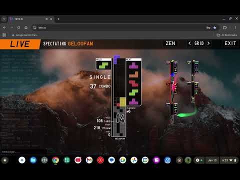 Tetr.io Multiplayer: Four Wide Match Versus Nekonote!
