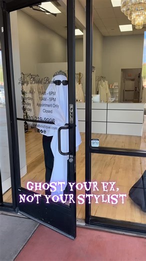 Happy Halloween! We hope everyone has a safe and spooky night  #halloween #ghost #weddingdress #reels #funny #bride #stylist | Legacy Bridal | Facebook