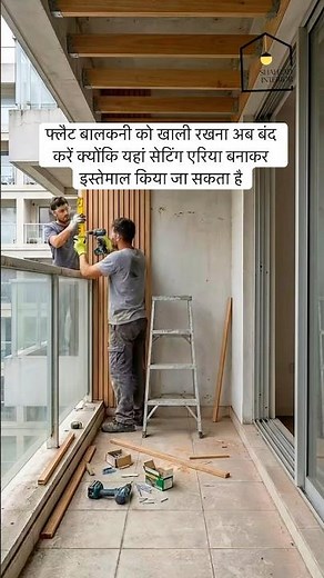 How can you turn your flat's balcony into a beautiful setting area within a low budget?🤔