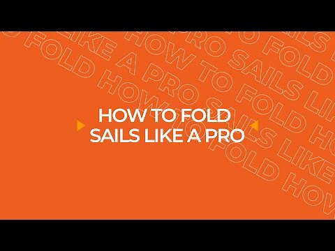 How To Fold Sails