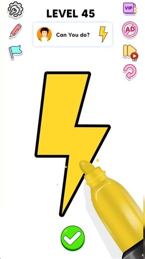 flash drawing in a game 🎮📝 #trending #shorts