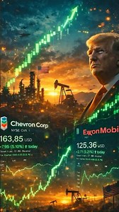 Trump’s Move Shakes Oil Markets 🔥 Chevron & Exxon Jump