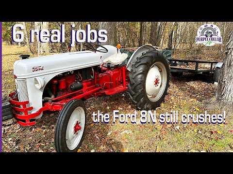 6 things a Ford 8N tractor does really well