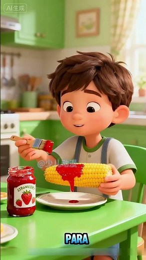 😱🌽 My brother had RED corn… but it was a SPICY trap! 😂🔥