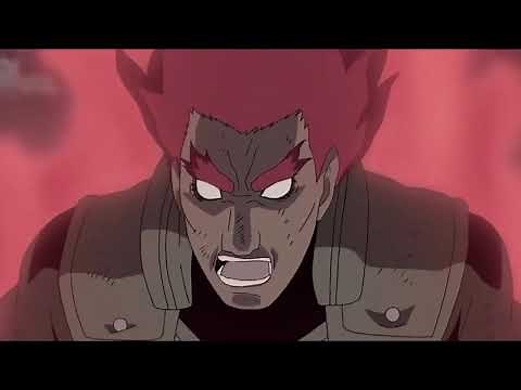 Naruto - Madara Vs Might Guy | 8 Gates Of Death (English Dub)