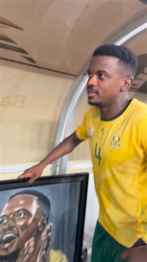 Cellular 𓂀 on Instagram: "Thanks for the solid interview 👊🏿 We going to the World Cup!!!! Khathaza!!!"