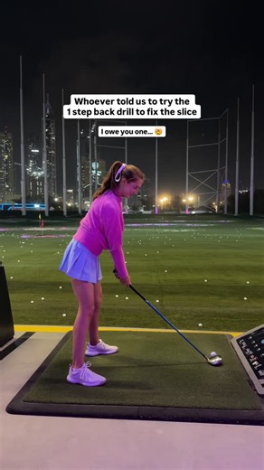 I can’t believe this worked… 🥵⛳️🤩 Would you try it? Let me know in the comments 👀 #golf #golftips #golfswing #drivingrange #golflife | Georgia Ball Golf