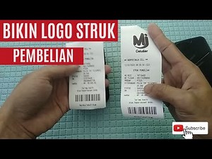 Easy way to create a purchase receipt logo