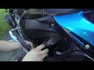 Installing Frame sliders 2014 GSXR 600