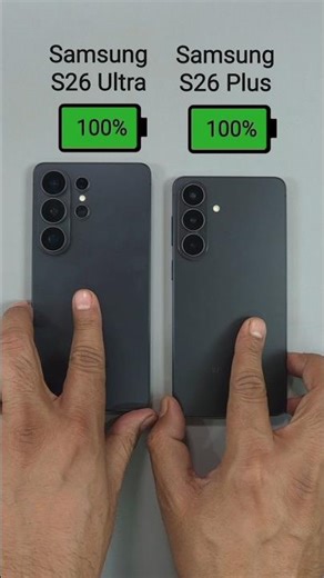 Samsung Galaxy S26 Ultra vs S6 Plus Battery Test