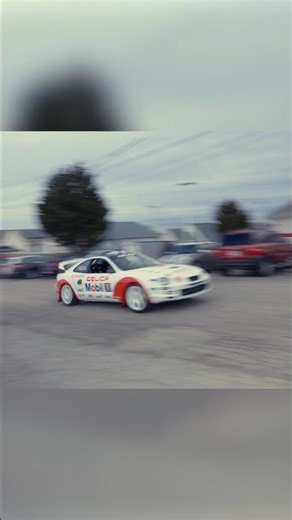 #TeamToyota Celica GT4 RUNS and FIRST DRIVE! 💪🏼 #RT411 #Mobil1 #Celica #RallyCar #Motorsport