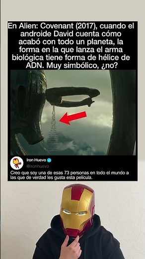 En la película Alien: Covenant, durante la escena en la que el malvado...