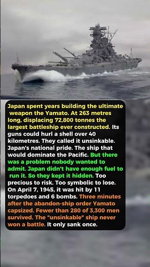Japan Built the Biggest Battleship in History. It Never Won a Single Battle.