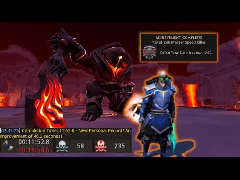Normal Mode Tzkal-Zuk Master Timer (Sub 12 minutes)