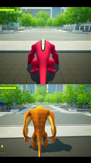 Ultimate Wildmutt VS Humungousaur Short Race # be #ben10 #ben10gameplay