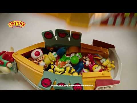 Nintendo Super Mario Deluxe Bowser's Airship Playset - Smyths Toys